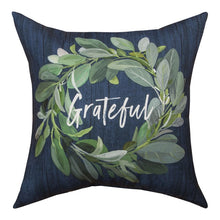 Grateful Climaweave Wreath Indoor/Outdoor Pillow