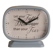 Inspirational Table Clock