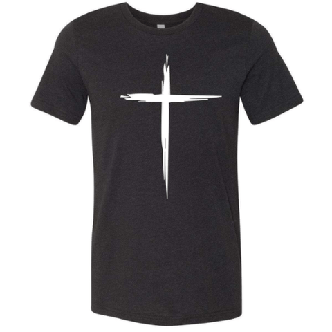 Camiseta unisex cruz cristiana