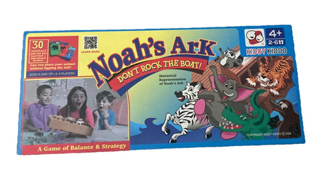 Don't Rock The Boat: Noah's Ark Tabletop Balancing Board Game
