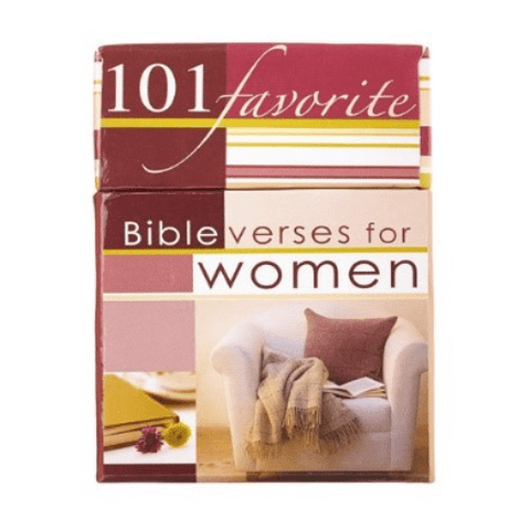 101 Versículos Bíblicos Favoritos para Mujeres, Caja de Bendiciones