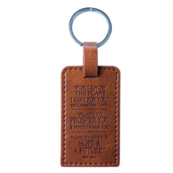 I know the Plans Key Ring- Jeremiah 29:11