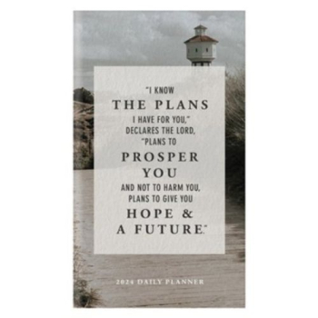 2024 I Know the Plans Small Daily Planner- Jeremiah 29:11