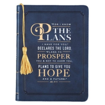 For I Know the Plans Handy-Sized Journal- Jeremiah 29:11
