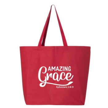 Amazing Grace Jumbo Tote Bag