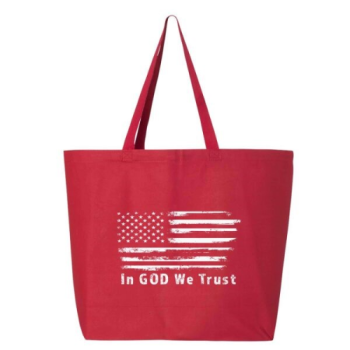 In God We Trust Jumbo Tote Bag