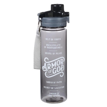 Armour of God Plastic Water Bottle- Ephesians 6:10-18