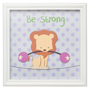 Be Strong Lion, Children’s Wall Art