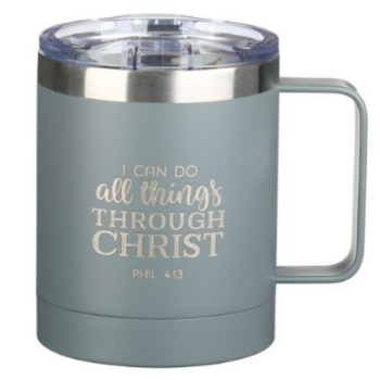 I Can Do All Things-Phillipians 4:13 Stainless Steel Mug