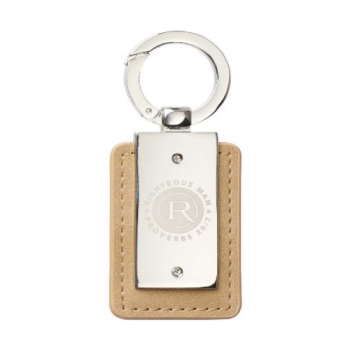 Righteous Man Key Ring in Tin- Proverbs 20:7