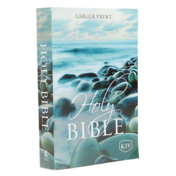 KJV Holy Bible, Larger Comfort Print Case Of 16