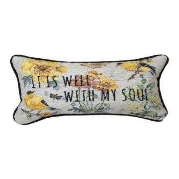 Sunshine Garden Word Pillow