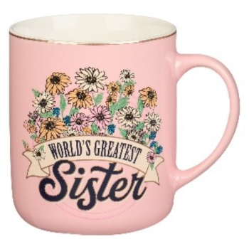 World’s Greatest Sister Ceramic Coffee Mug