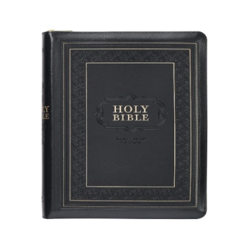 KJV Bible Giant Print Full-size w/Thumb Index and Zippered Closure